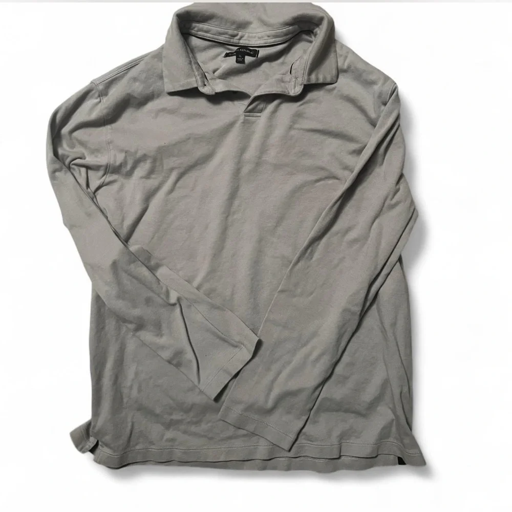 Banana Republic Gray Men's Shirt